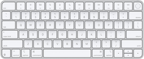 Apple Magic Keyboard With Touch ID USB-C (A3118) - Silver, B - CeX